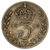 Great Britain 1912 3 Pence Very Fine (VF20)