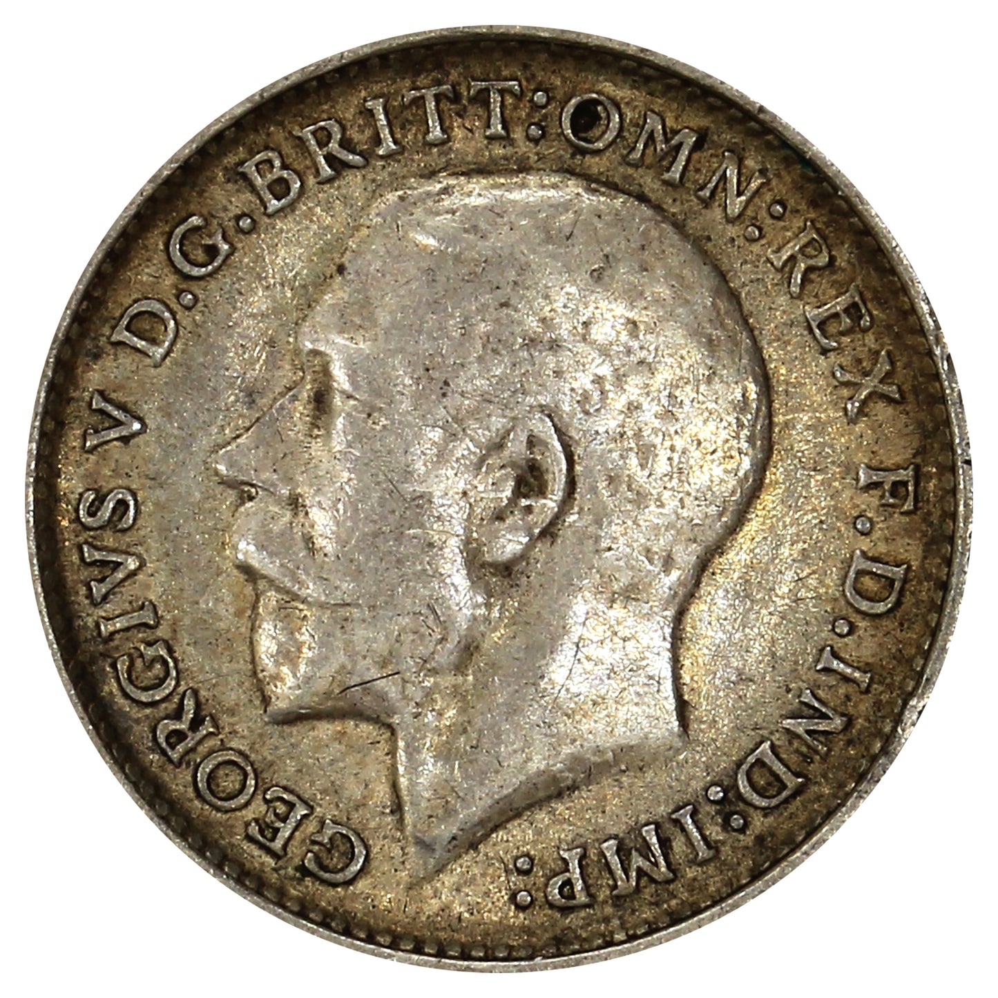Great Britain 1912 3 Pence Very Fine (VF20)