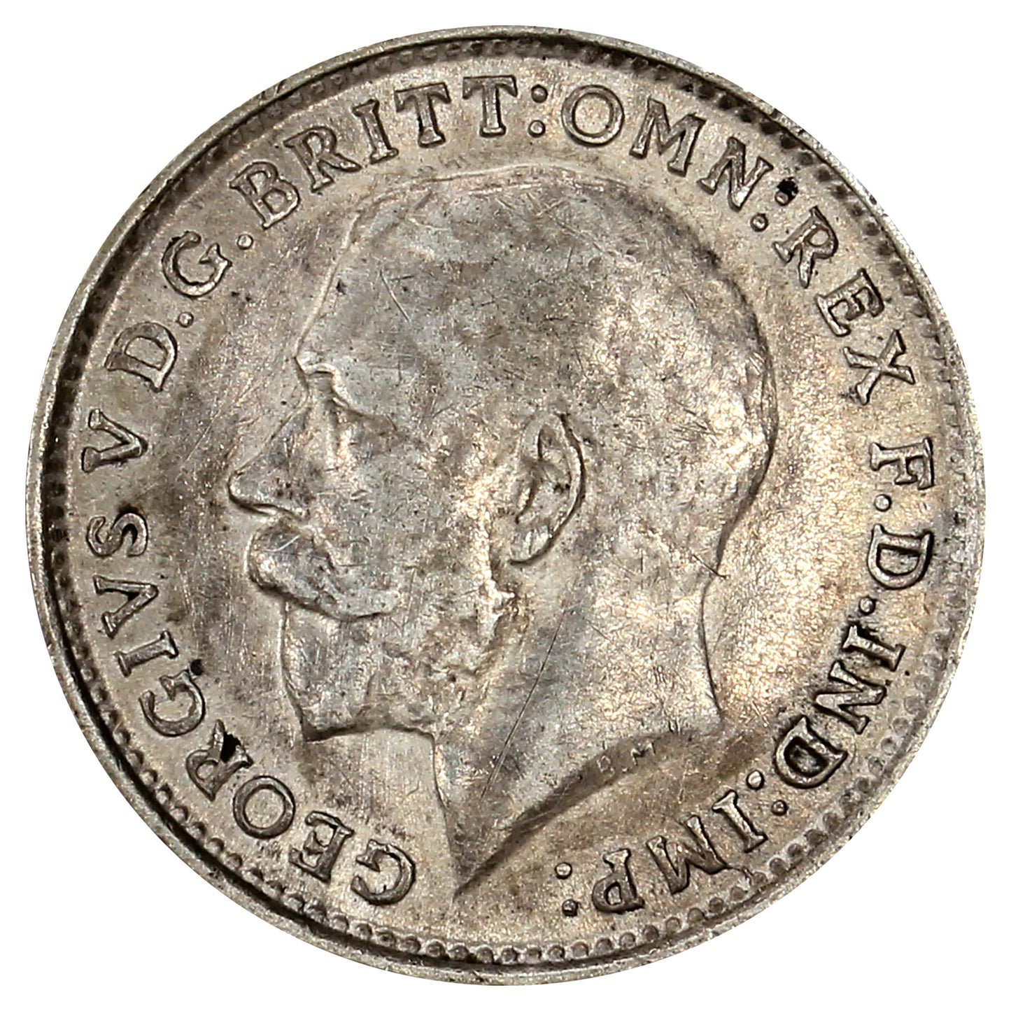 Great Britain 1915 3 Pence Extra Fine (EF40)