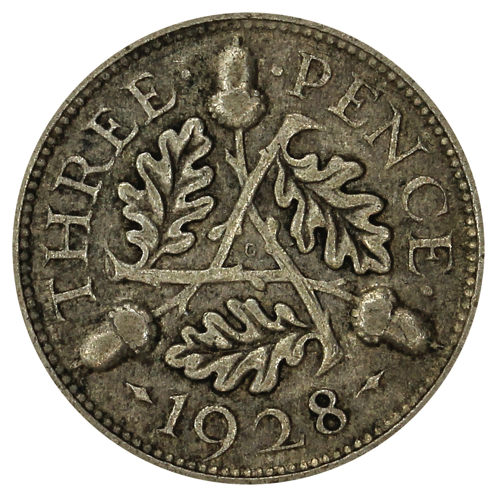 Great Britain 1928 3 Pence VF-EF (VF30)
