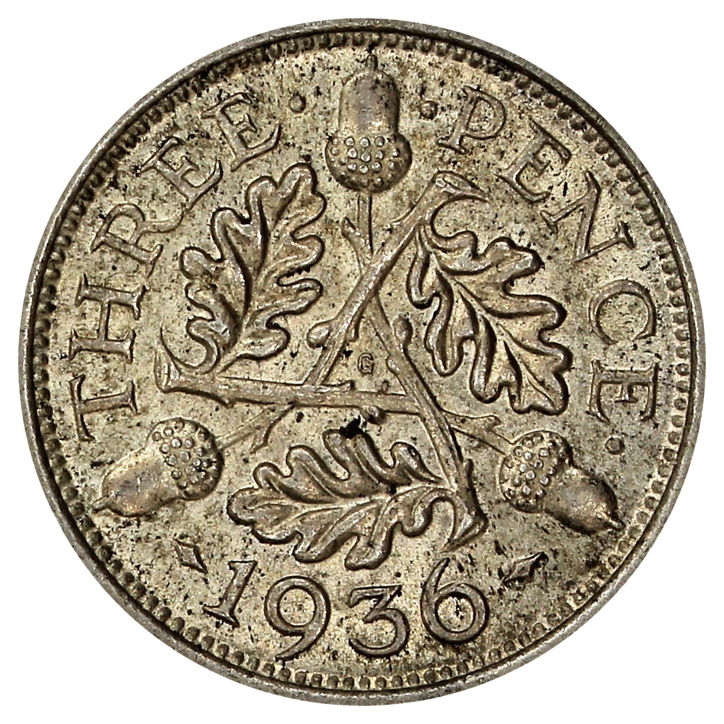 Great Britain 1936 3 Pence Uncirculated (MS60)