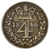 Great Britain 1846 4 Pence Fine (F12)