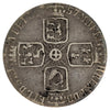 Great Britain 1757 George II 6 Pence F-VF (F15)