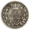 Great Britain 1842 6 Pence G-VG (G6)