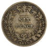 Great Britain 1875 Die #54 6 Pence G-VG (G6)