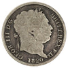 Great Britain 1820 George III Shilling Good (G4)