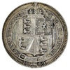 Great Britain 1890 Shilling EF-AU (EF45)