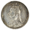Great Britain 1890 Shilling EF-AU (EF45)