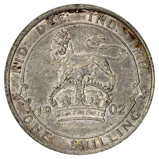 Great Britain 1902 Shilling Extra Fine (EF40)