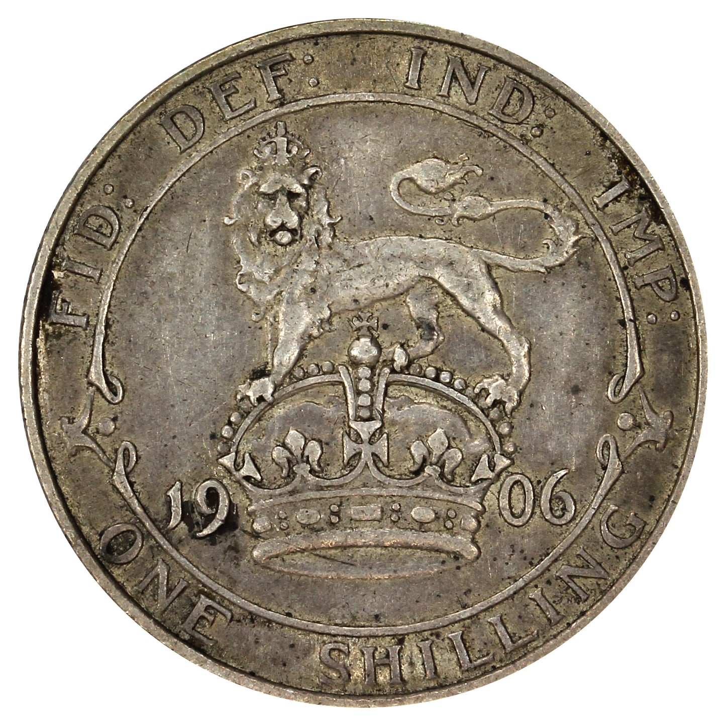 Great Britain 1906 Shilling VF-EF (VF30)