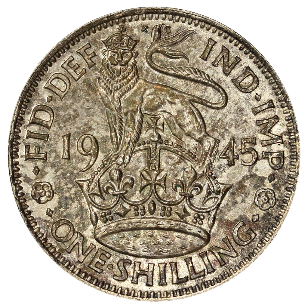 Great Britain 1945 Shilling Uncirculated (MS60)
