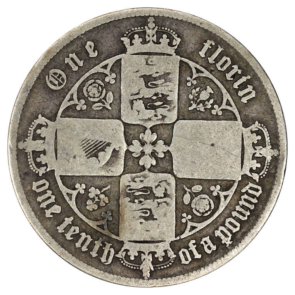 Great Britain 1852 Florin Good (G4)