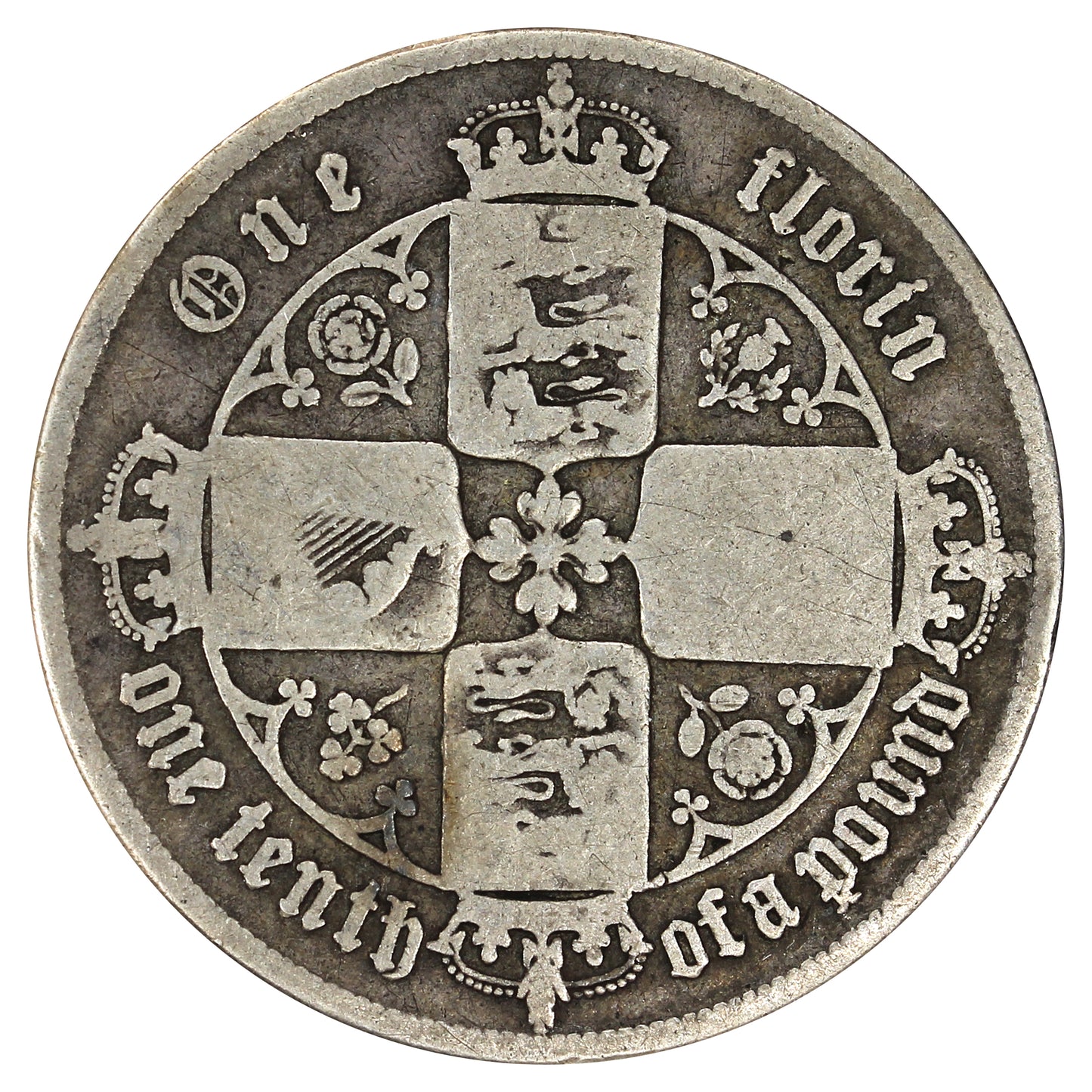 Great Britain 1852 Florin Good (G4)
