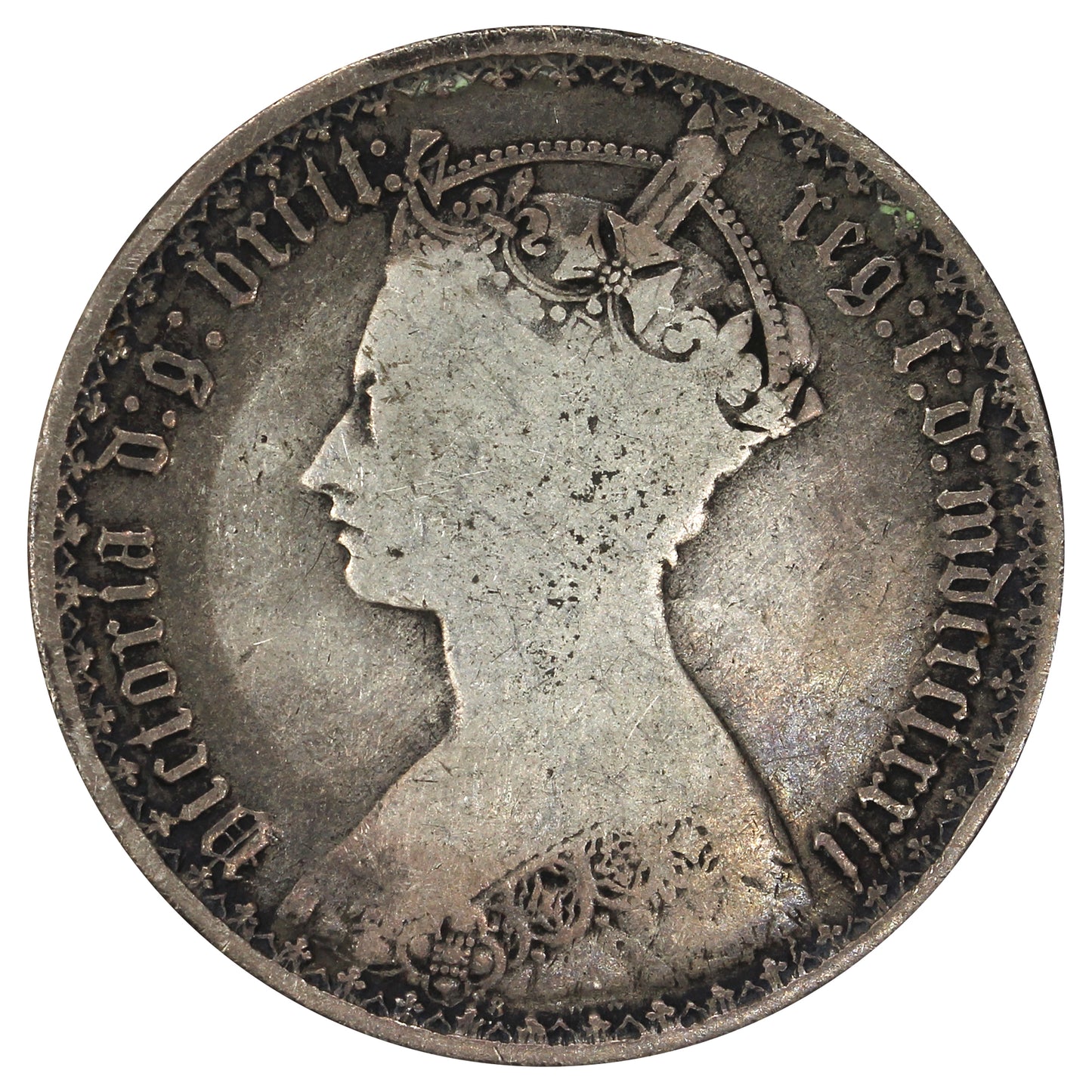 Great Britain 1872 Florin Very Good (VG8)