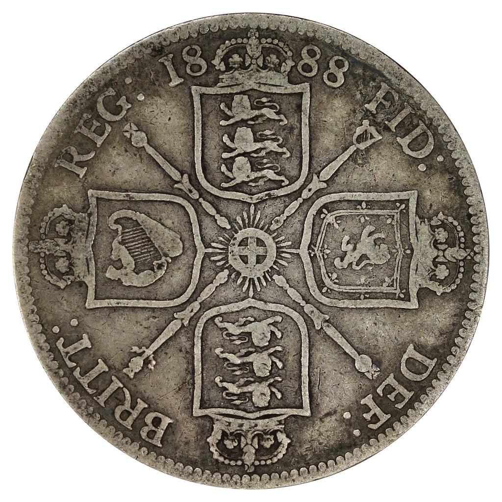 Great Britain 1888 Florin Very Good (VG8)
