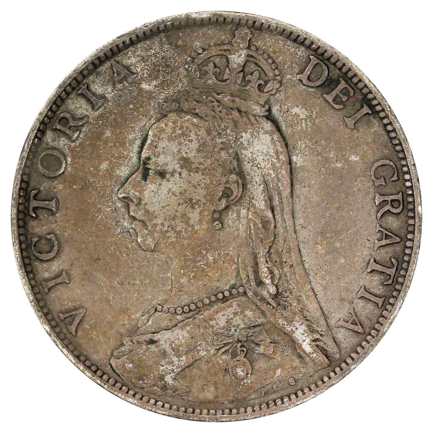 Great Britain 1889 Florin F-VF (F15)
