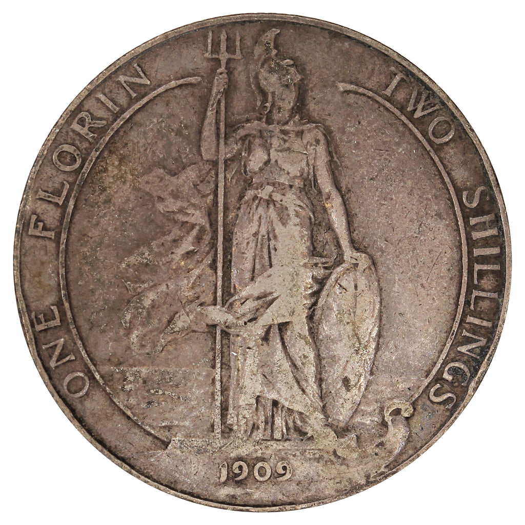 Great Britain 1909 Florin Fine (F12)