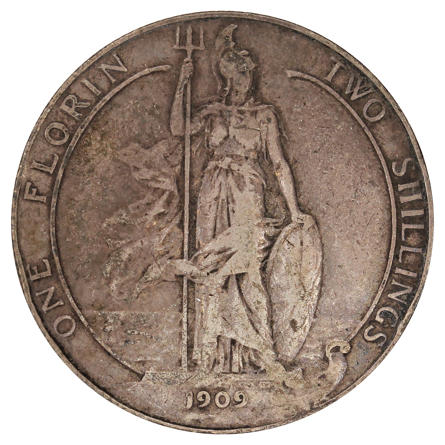 Great Britain 1909 Florin Fine (F12)