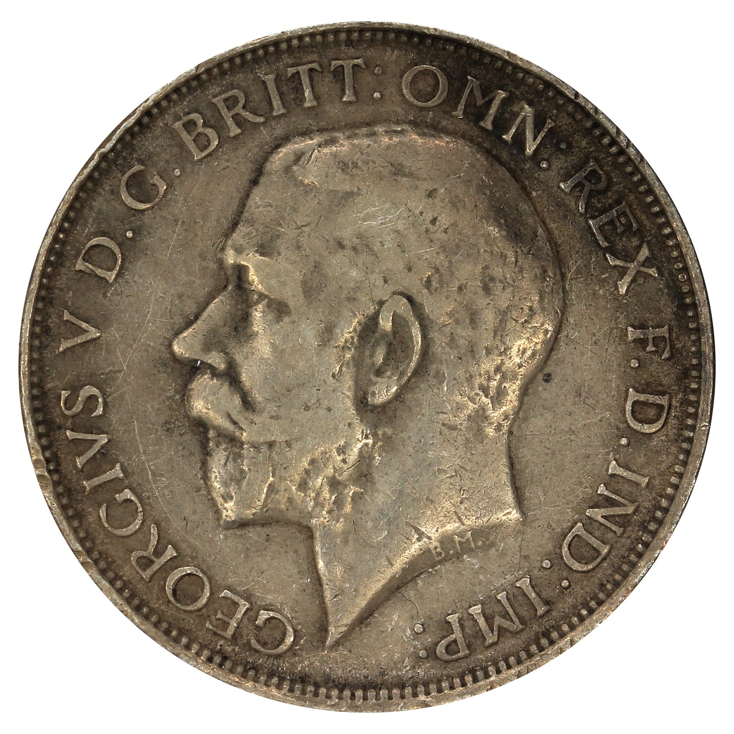 Great Britain 1916 Florin VF-EF (VF30)