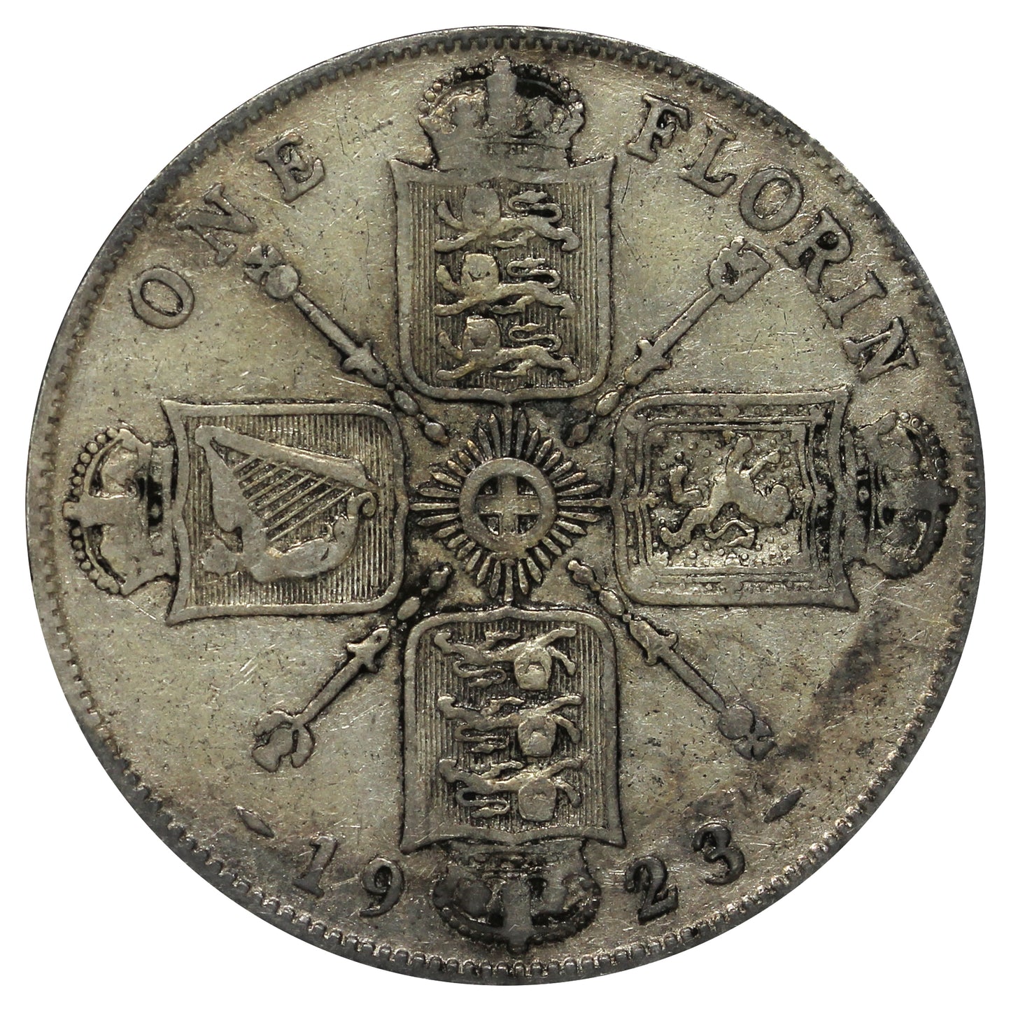 Great Britain 1923 Florin Fine (F12)