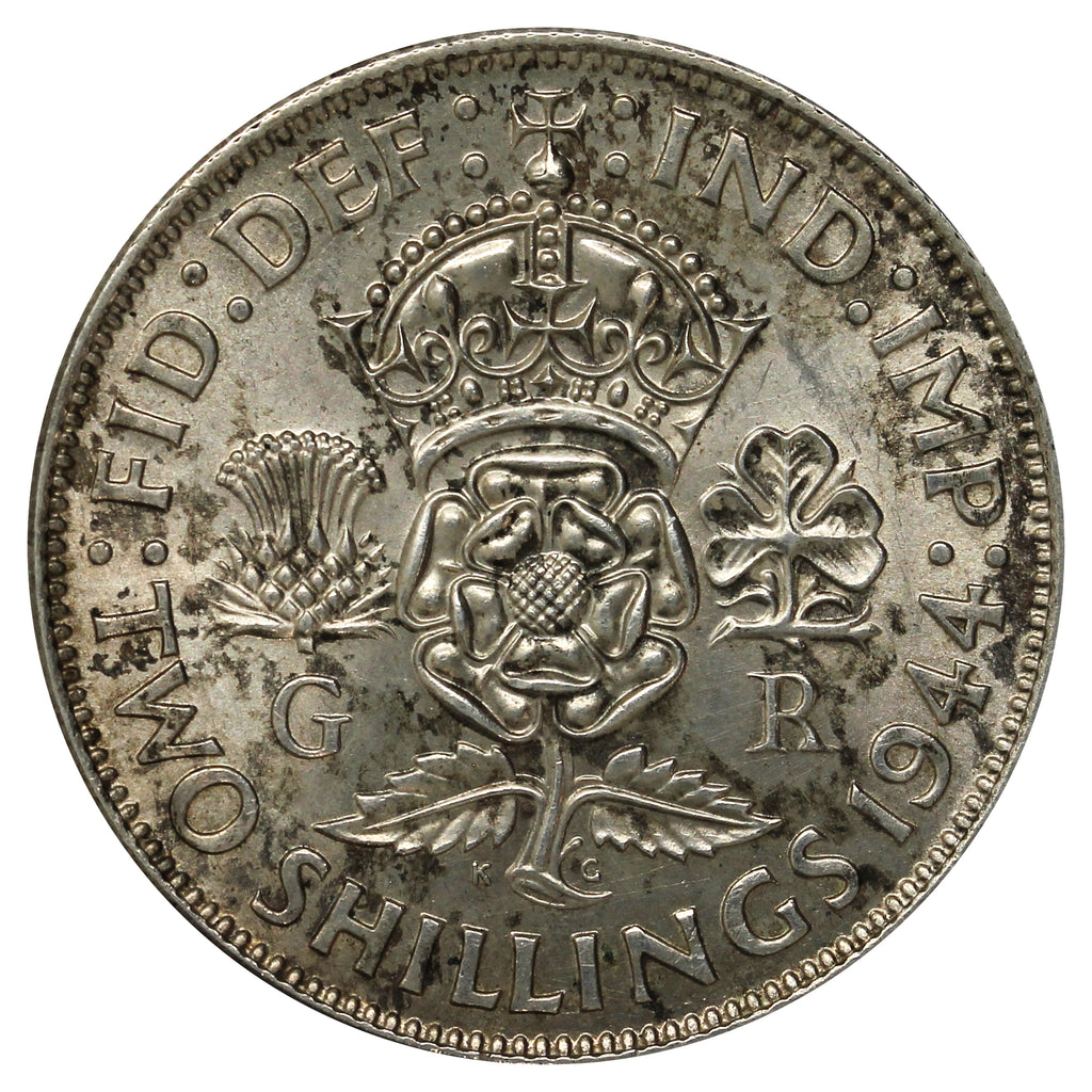 Great Britain 1944 2 Shillings Uncirculated (MS60)