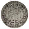 Great Britain 1891 1/2 Crown Very Good (VG8)