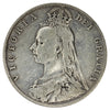 Great Britain 1891 1/2 Crown Very Good (VG8)