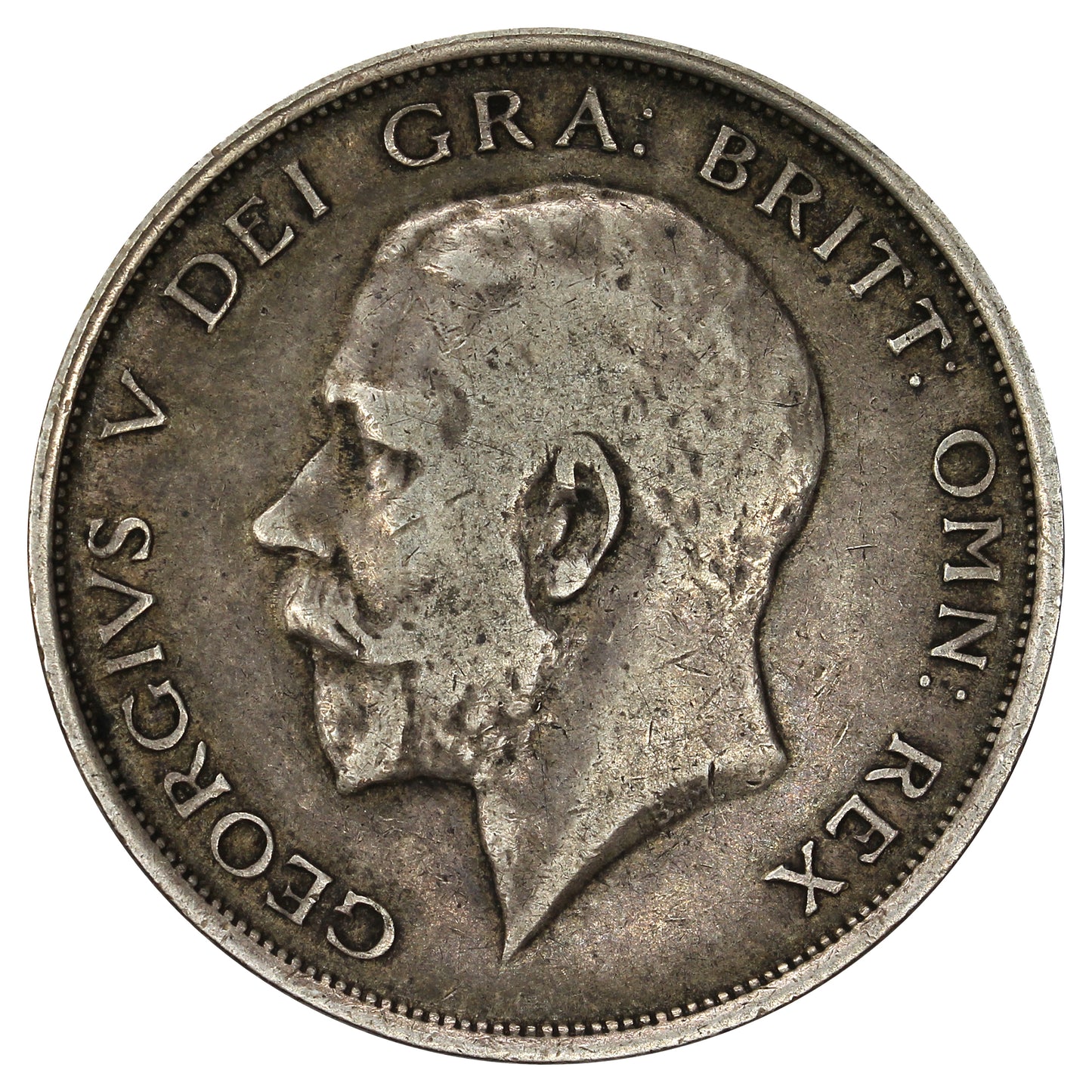 Great Britain 1914 1/2 Crown Very Fine (VF20)