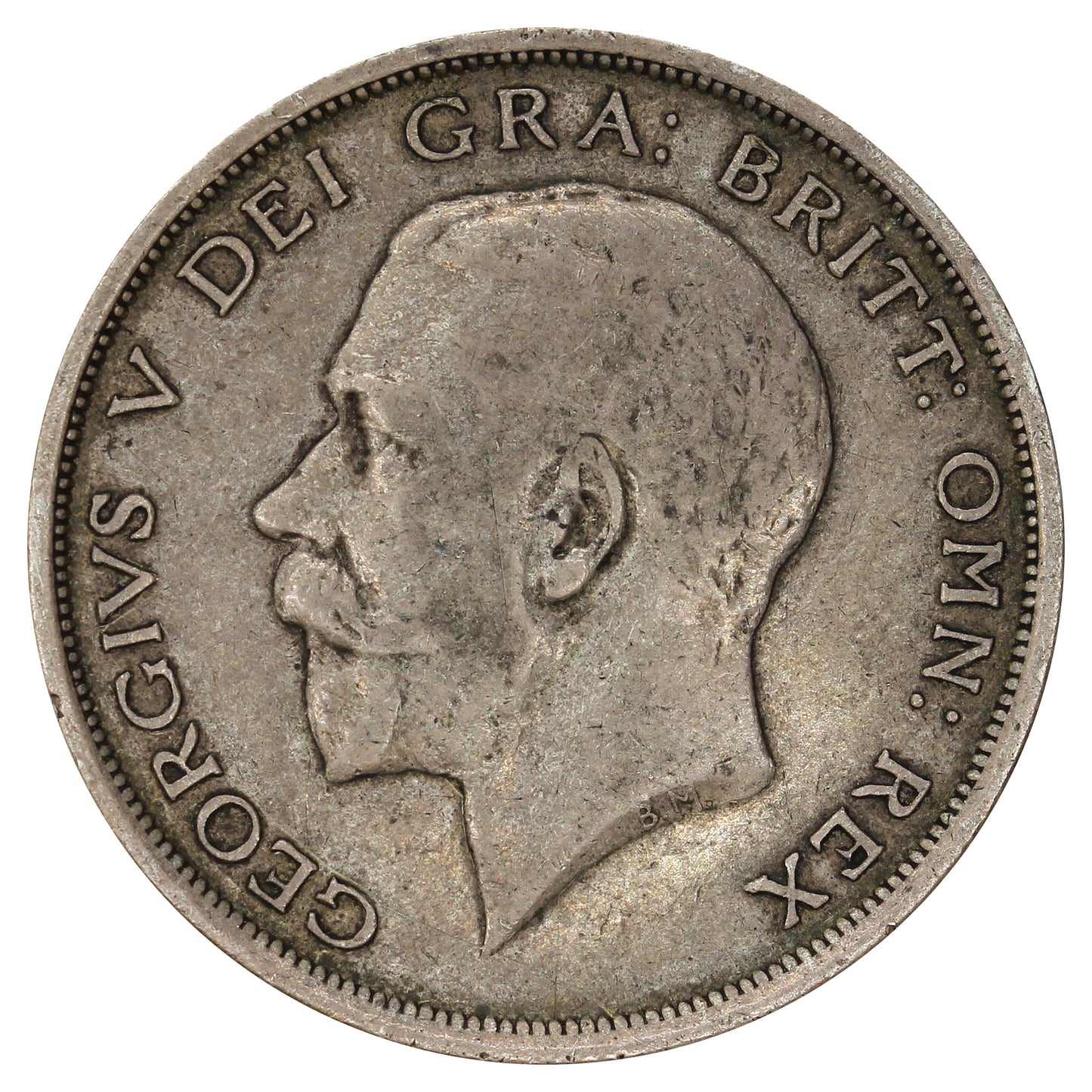 Great Britain 1915 1/2 Crown Very Fine (VF20)