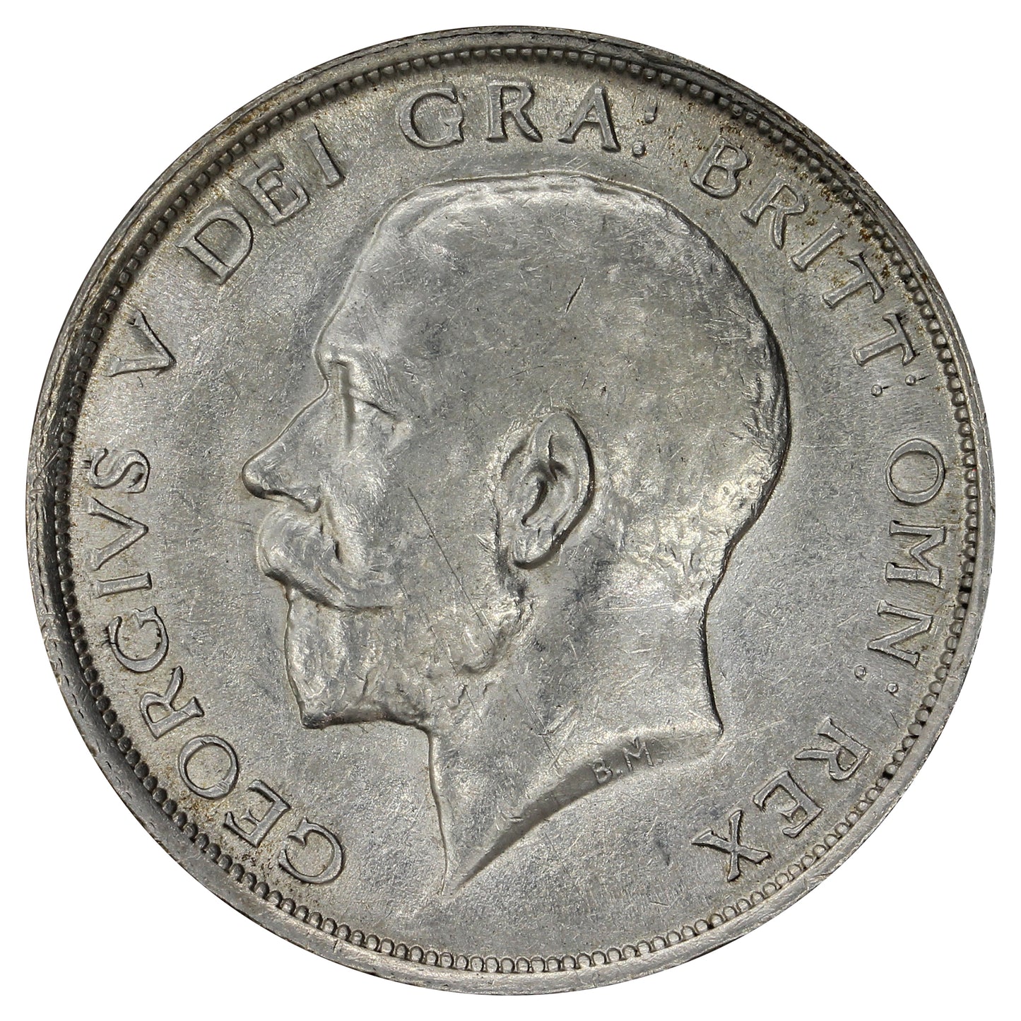 Great Britain 1918 1/2 Crown Extra Fine (EF40)