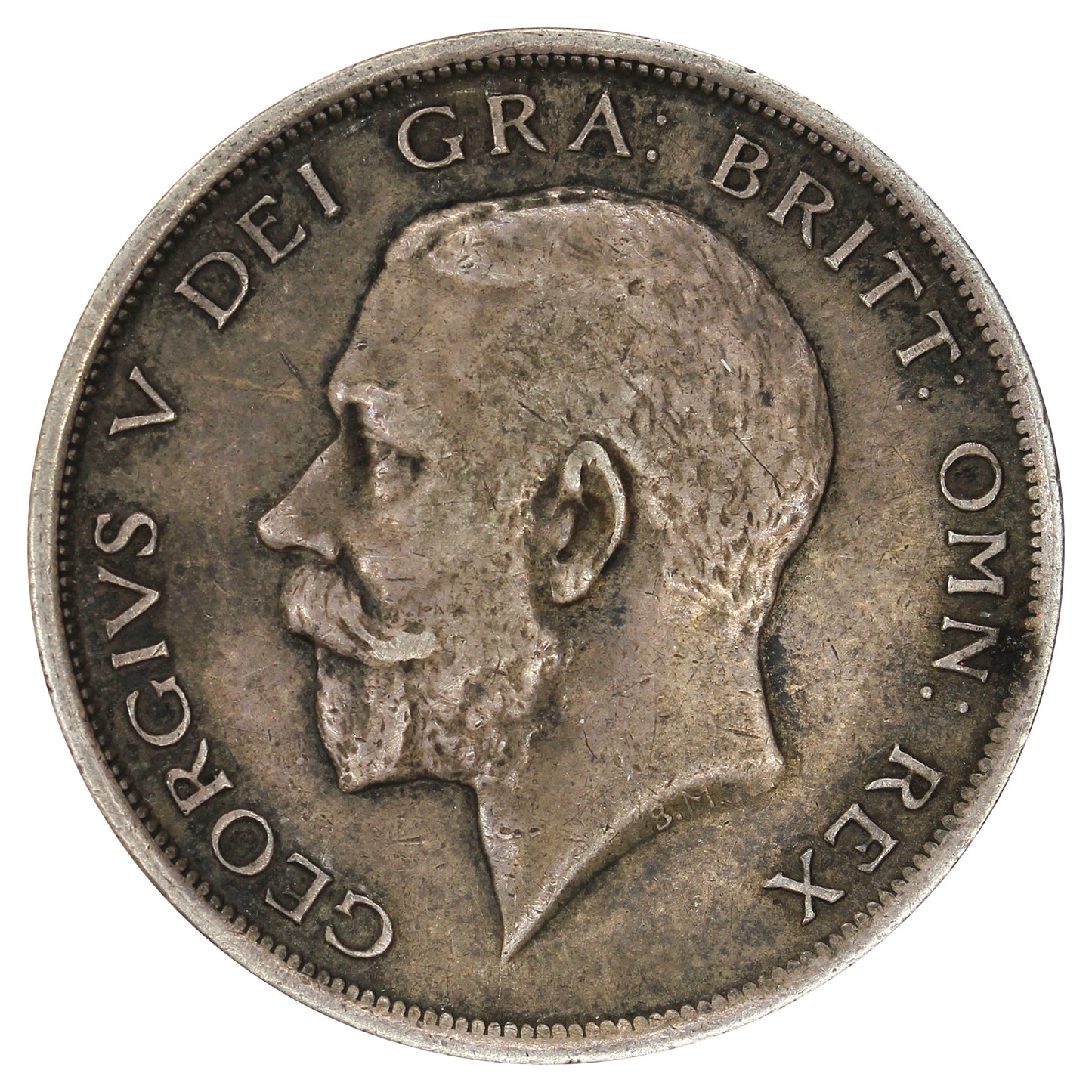 Great Britain 1919 1/2 Crown Very Fine (VF20)