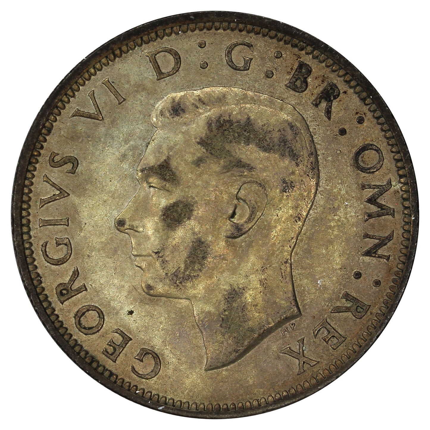 Great Britain 1940 1/2 Crown Very Fine (VF20)