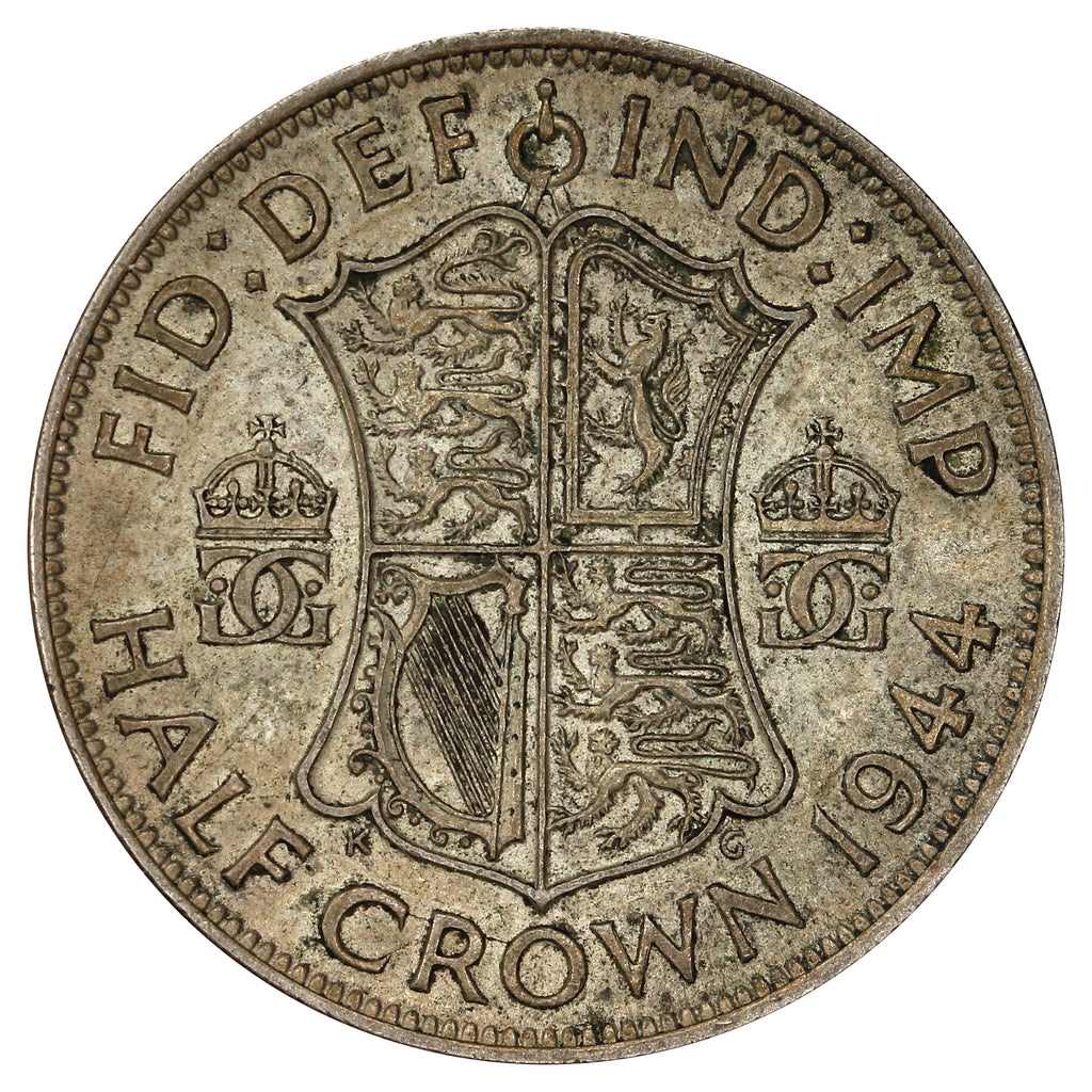 Great Britain 1944 1/2 Crown Extra Fine (EF40)