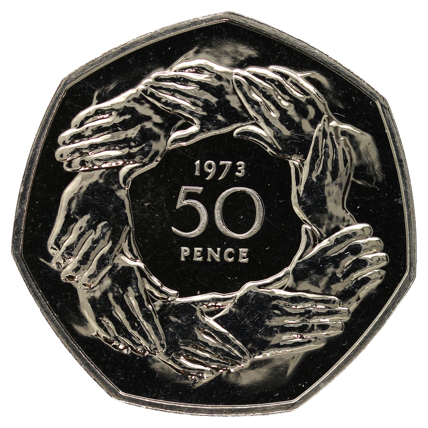 Great Britain 1973 50 Pence Proof