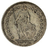 Switzerland 1914B 1/2 Franc Extra Fine (EF40)