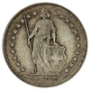 Switzerland 1929B 1/2 Franc Almost Uncirculated (AU50)