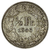 Switzerland 1945B 1/2 Franc Uncirculated (MS60)