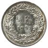 Switzerland 1951B 1/2 Franc Brilliant Uncirculated (MS63)