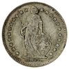 Switzerland 1951B 1/2 Franc Almost Uncirculated (AU50)