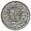 Switzerland 1952B 1/2 Franc Uncirculated (AU50)