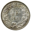 Switzerland 1953B 1/2 Franc Uncirculated (MS60)