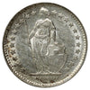 Switzerland 1953B 1/2 Franc Uncirculated (MS60)