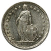 Switzerland 1957B 1/2 Franc Uncirculated (MS60)