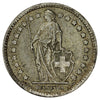 Switzerland 1958B 1/2 Franc Almost Uncirculated (AU50)