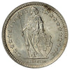 Switzerland 1959B 1/2 Franc Brilliant Uncirculated (MS63)