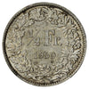 Switzerland 1959B 1/2 Franc Uncirculated (MS60)