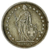 Switzerland 1962B 1/2 Franc Almost Uncirculated (AU50)