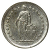 Switzerland 1966B 1/2 Franc Uncirculated (MS60)