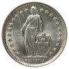 Switzerland 1960B 1/2 Franc Brilliant Uncirculated (MS63)