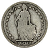 Switzerland 1886B Franc F-VF (F15)